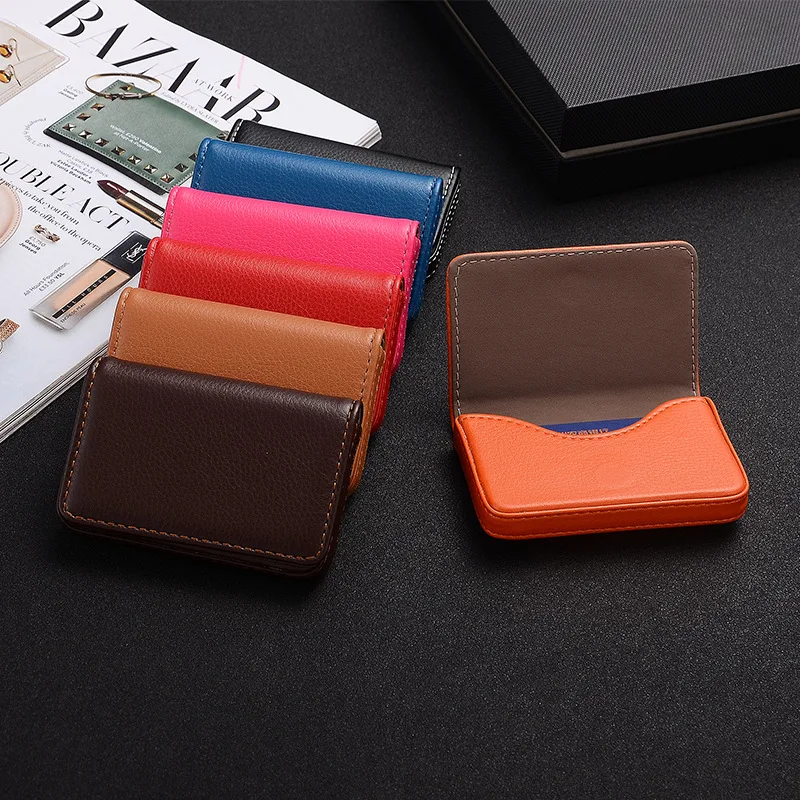 Travel Wallet Slim - 2026 Tempat Kartu Nama Kulit PU