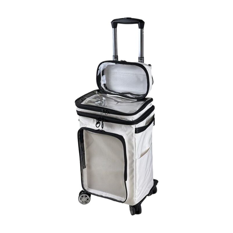 Travel Packing Cube - Tas Koper Transparan Bergaya Kartun Harajuku