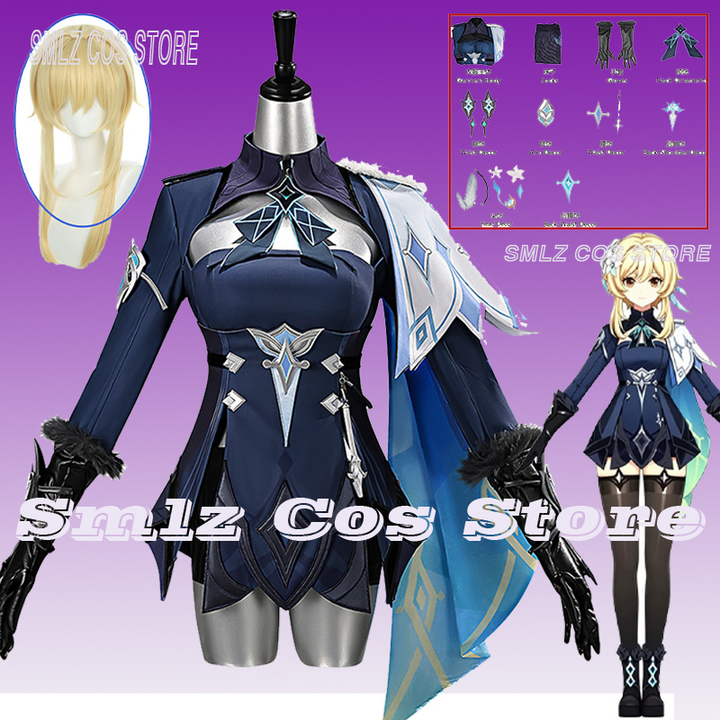 Travel Accessories Set - Kostum Cosplay Traveler Lumine Genshin Impact