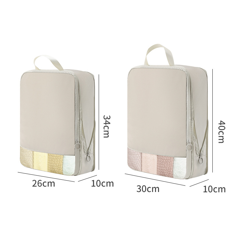Travel Accessories Packing Cubes - Set 2 Buah Tas Penyimpanan Organizer