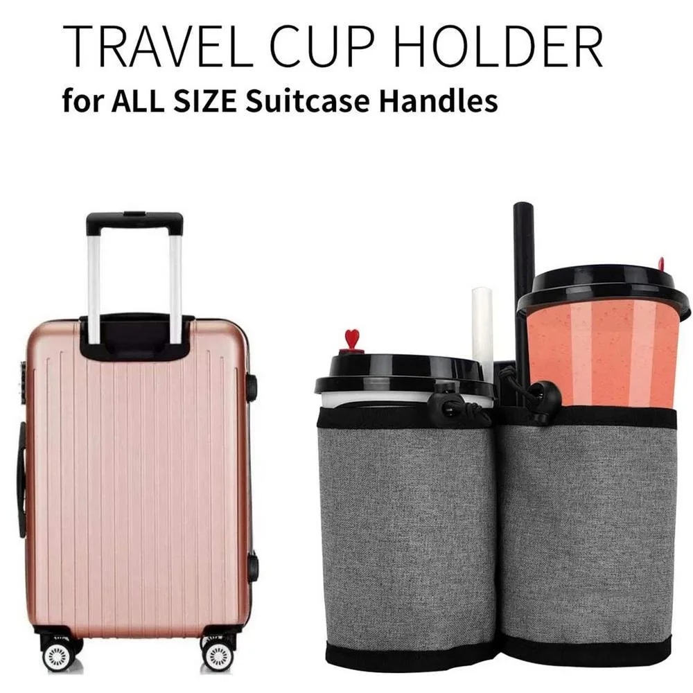 Travel Packing Cube - Tas Tempat Botol Air dengan Pegangan
