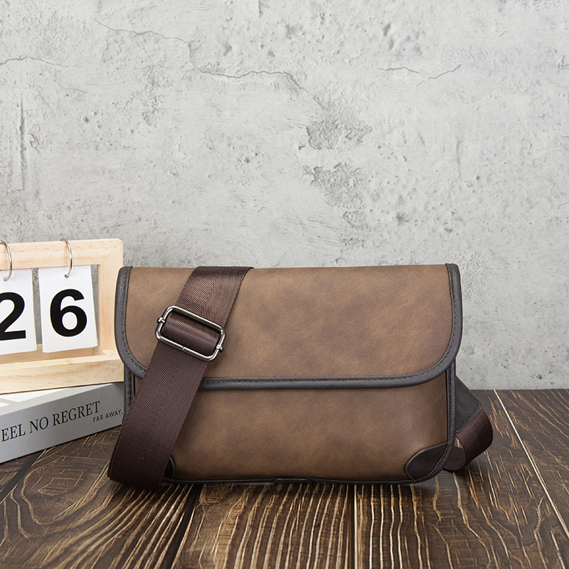 Travel Accessories Luxury - Tas Selempang Vintage Mewah untuk Pria,