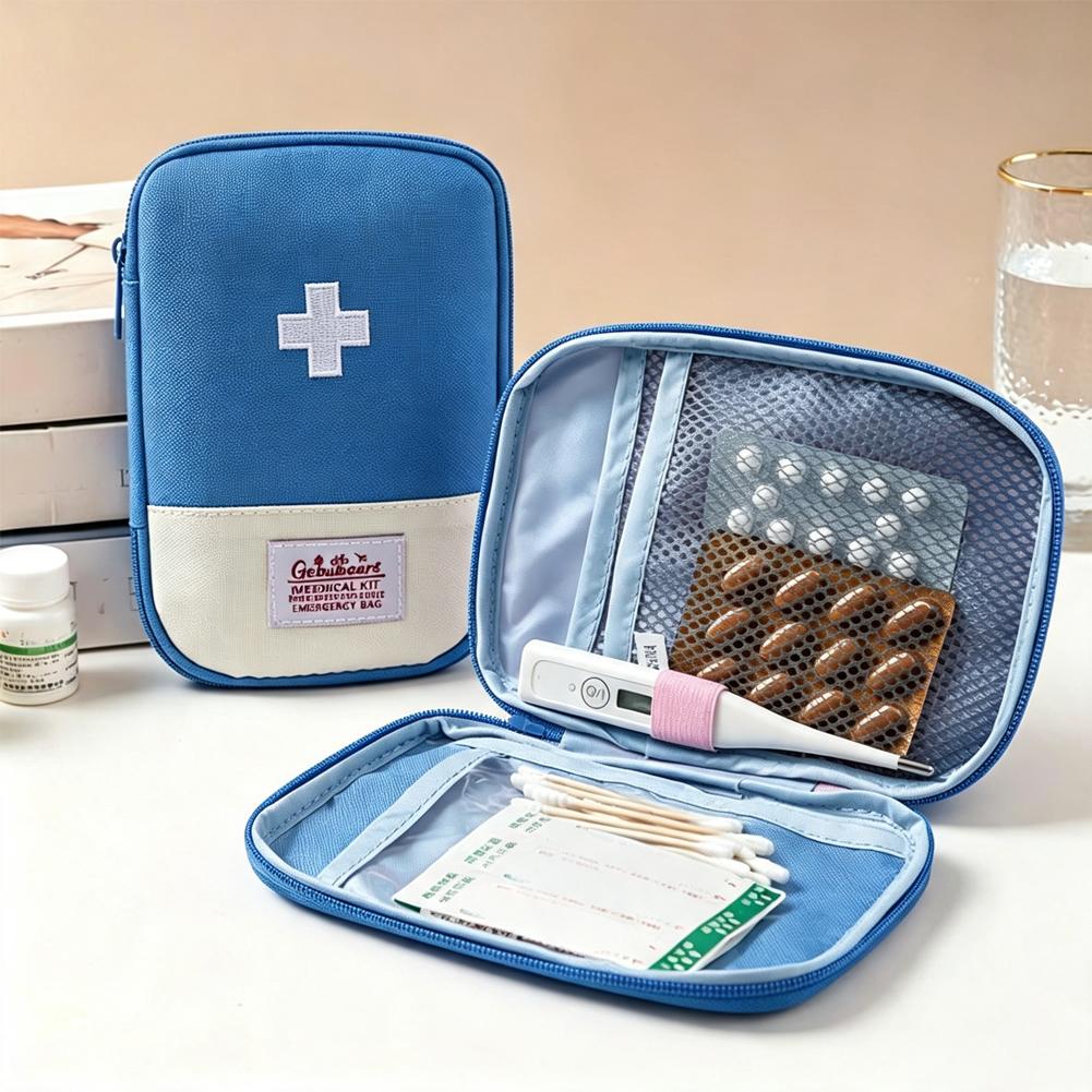 Travel Accessories Set - Tas P3K Portabel Berkapasitas Besar, Organizer