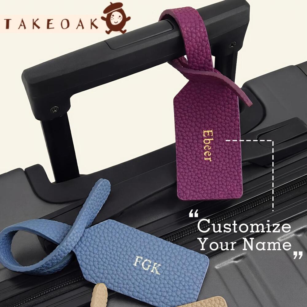 Travel Accessories Luggage Straps - Tag Bagasi dengan Nama Kustom untuk