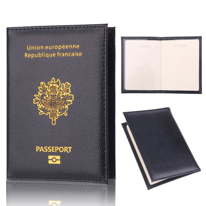 Quality Travel Accessories - Casing penutup tempat paspor kulit Pu