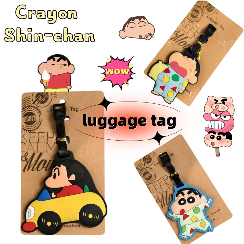Travel Accessories Set - Crayon Shin-chan kartun anime kepribadian modis