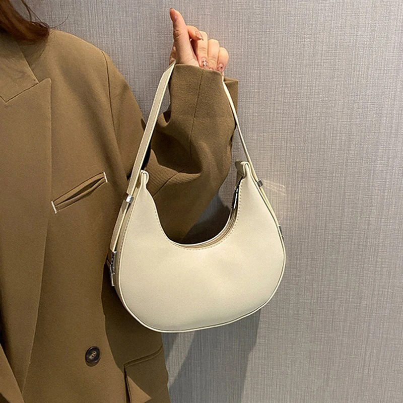 Travel Accessories Luxury - Tas Selempang Wanita Kulit PU Mewah,