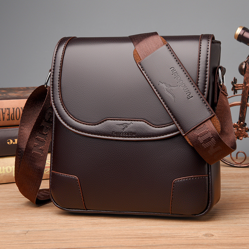 Travel Accessories Luxury - Tas Bahu Kulit Pria Merek Mewah