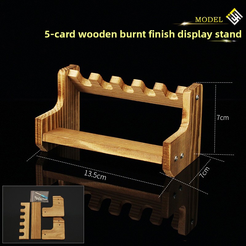 Travel Related Accessories - Stand Pajangan Model Properti Kayu, Rak