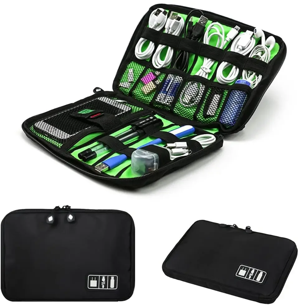 Travel Accessories Set - Tas Penyimpanan Pengatur Kabel Sistem Kit