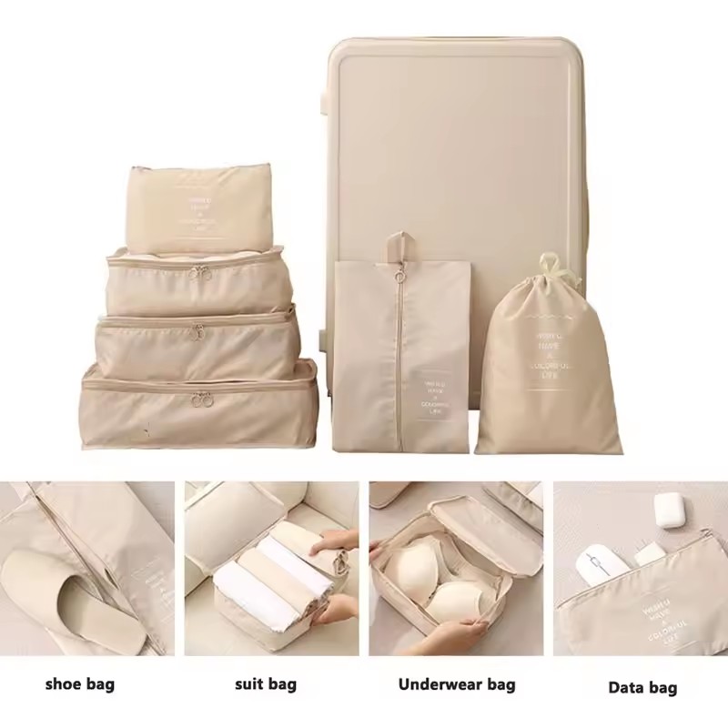 Set Tas Penyimpanan Perjalanan - Travel Packing Cube ulasan dan harga