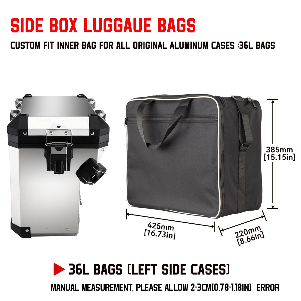 Tas Bagasi Motor untuk BMW R12 - Travel Packing Cube ulasan dan harga