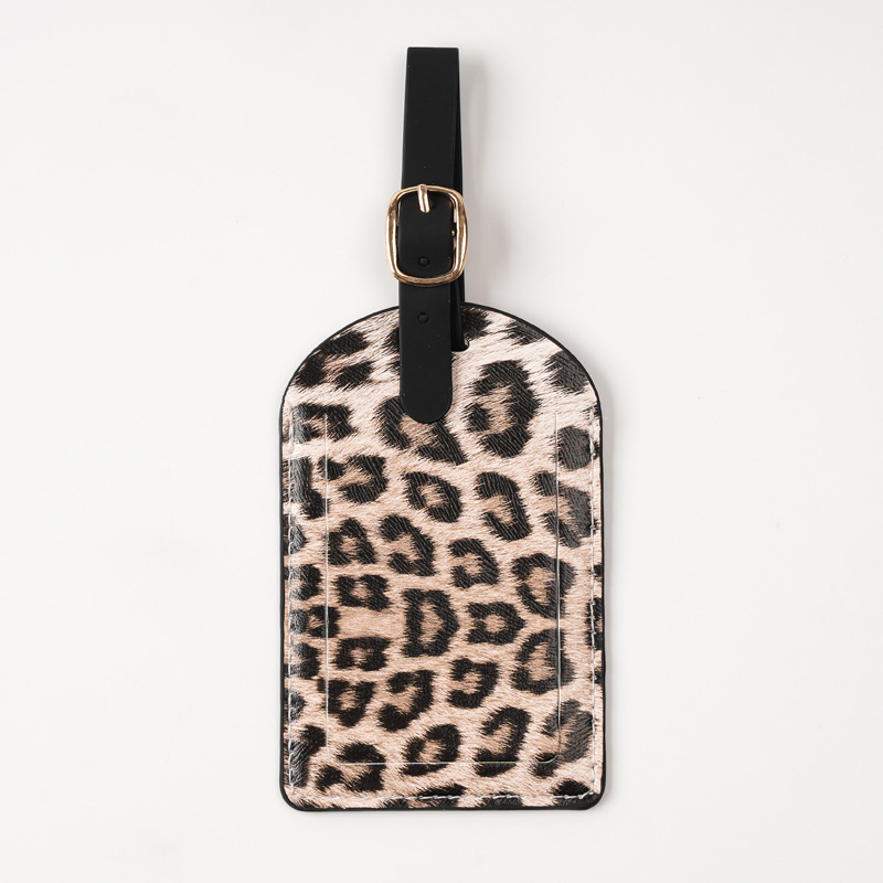 Tag Bagasi Motif Macan Tutul F - Travel Accessories Luggage Straps ulasan dan harga