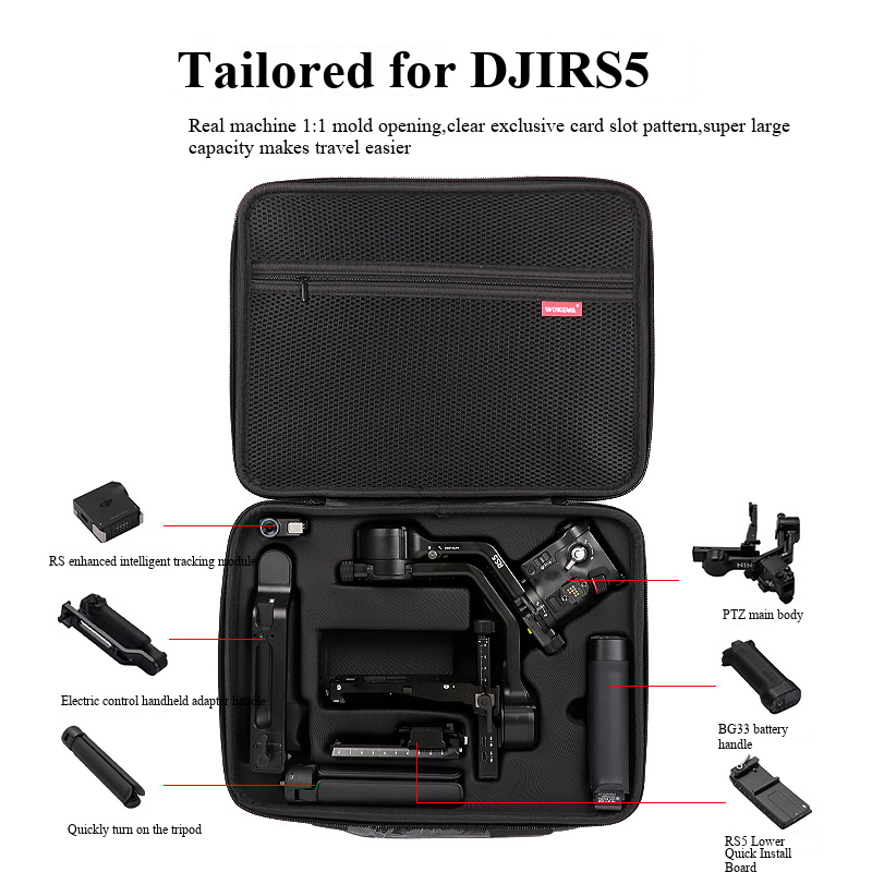 Tas Selempang Untuk DJI RS 5 K - Travel Packing Cube ulasan dan harga