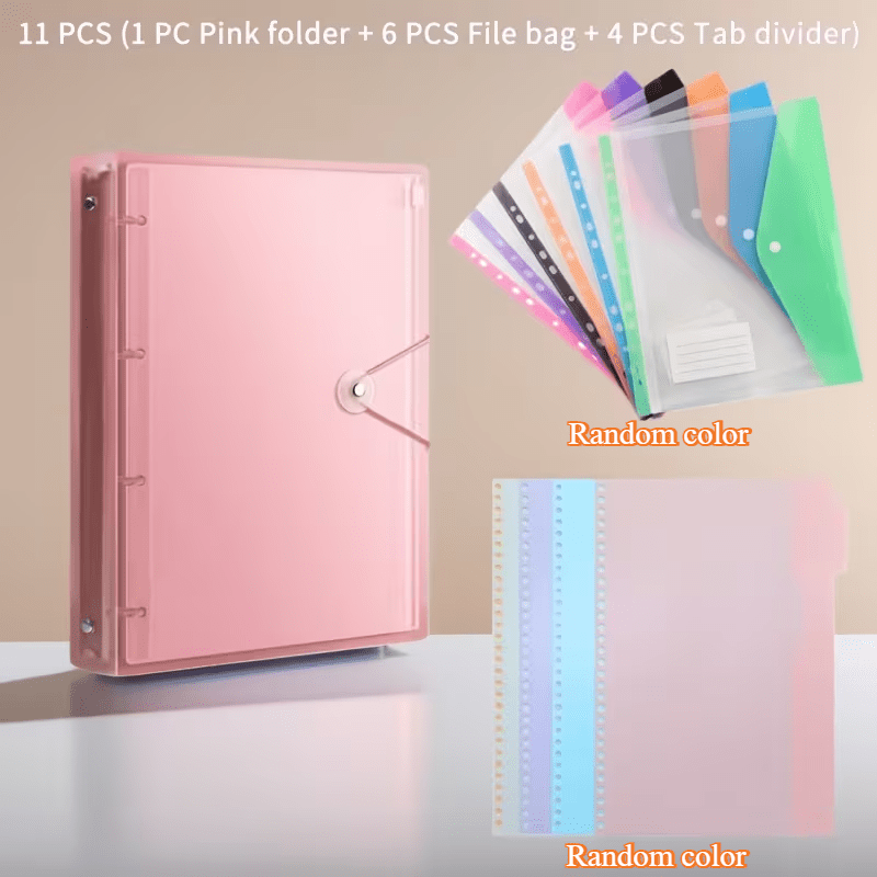 11 Buah Set Folder Daun Longga - Document Organizer Folder ulasan dan harga