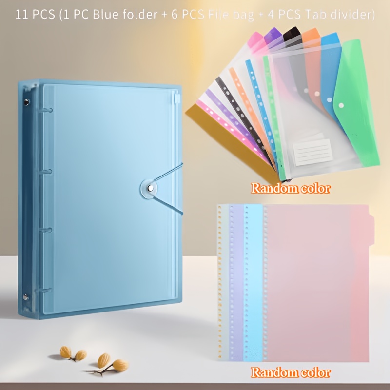 11 Buah Set Folder Daun Longga - Document Organizer Folder ulasan dan harga