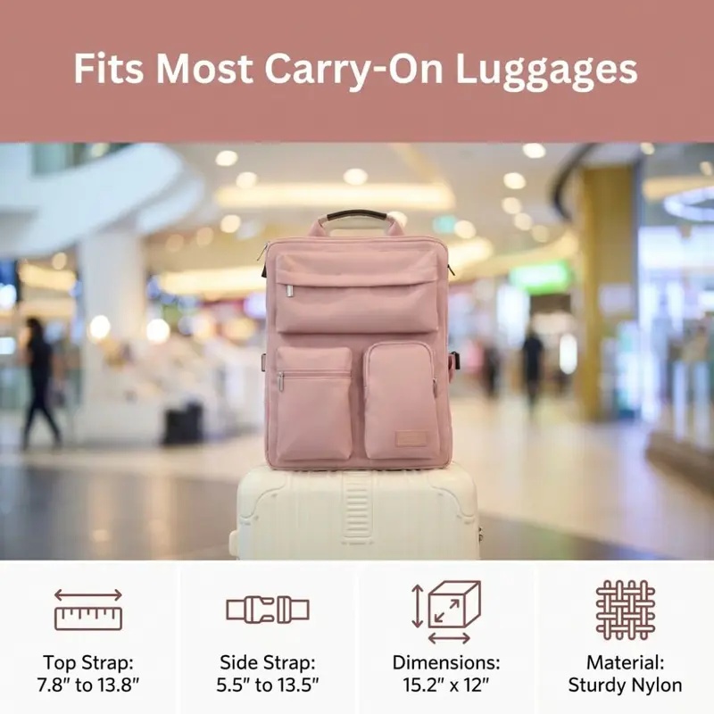 Tas Organizer Bagasi Multi-Kan - Travel Accessories Luggage Straps ulasan dan harga