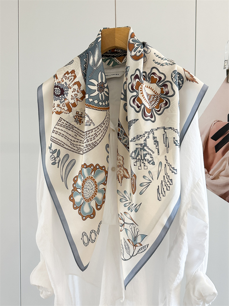 Bandana Wanita Motif Kuda 90CM - Travel Hair Accessories ulasan dan harga