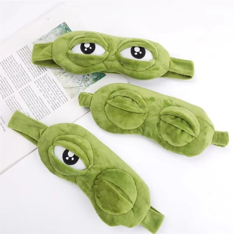 Penutup Mata Berbentuk Katak u - Travel Hair Accessories ulasan dan harga