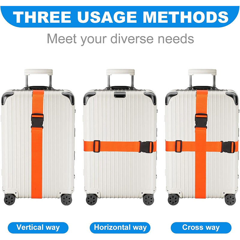 Tali Pengikat Koper Bentuk Lur - Travel Accessories Luggage Straps ulasan dan harga
