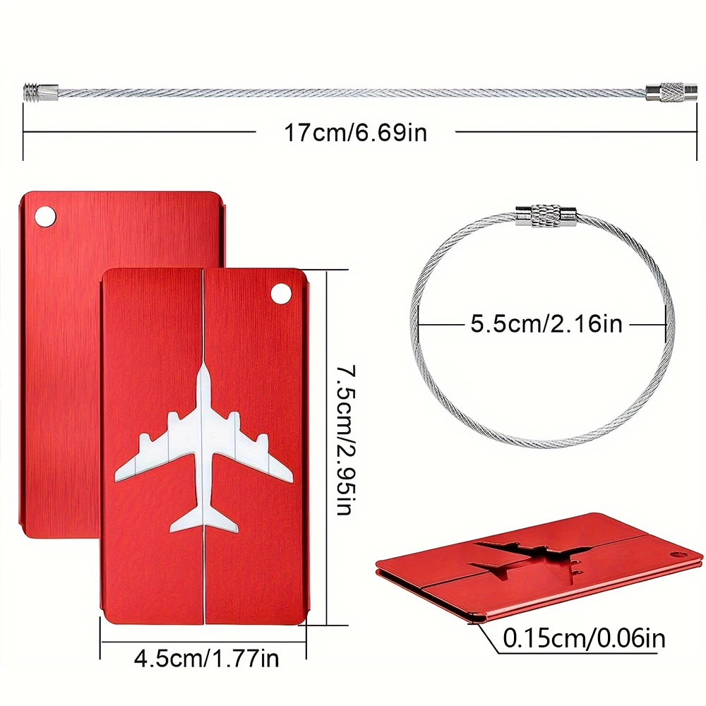 Tag Bagasi Perjalanan Bahan Al - Qantas Travel Accessories ulasan dan harga