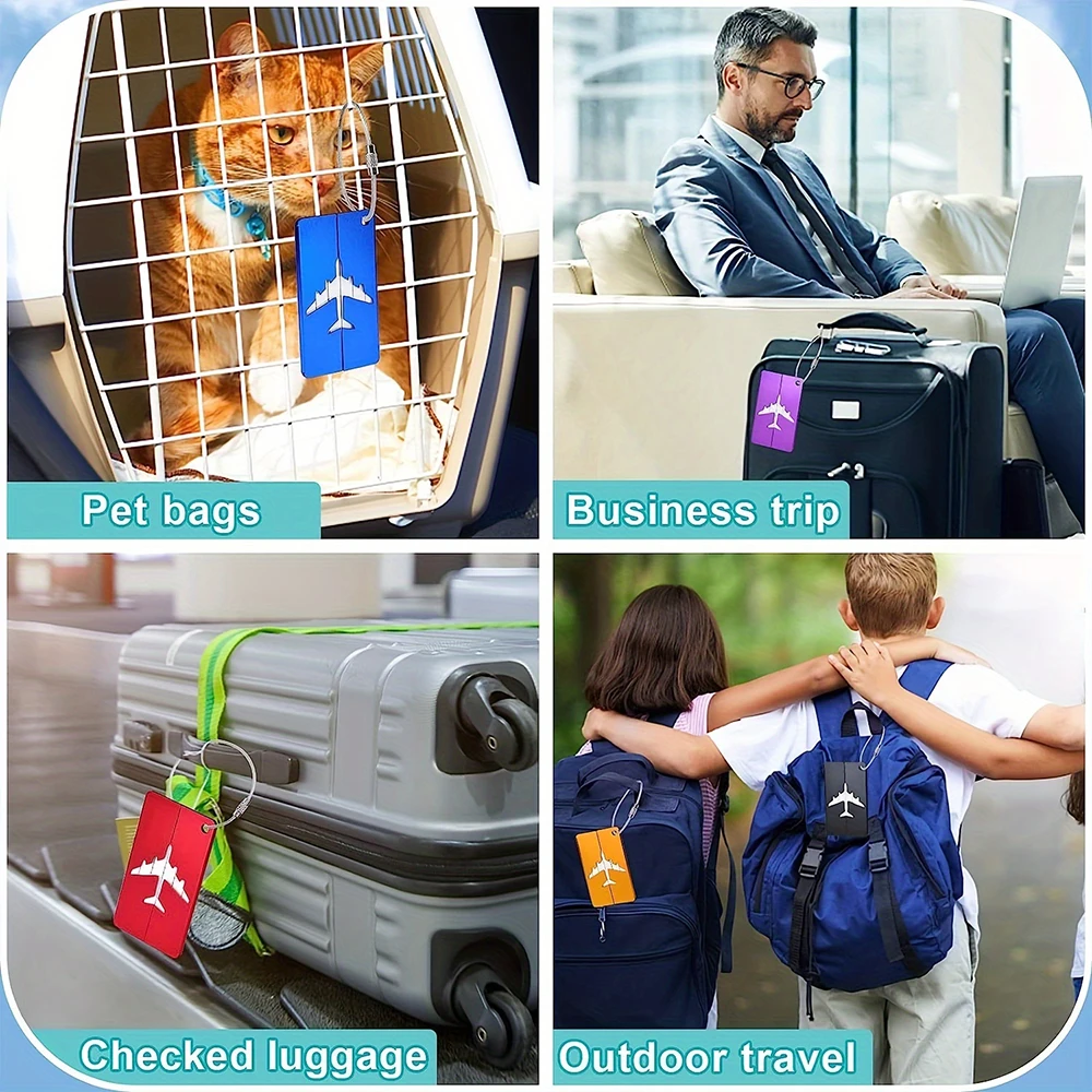 Tag Bagasi Perjalanan Bahan Al - Qantas Travel Accessories ulasan dan harga
