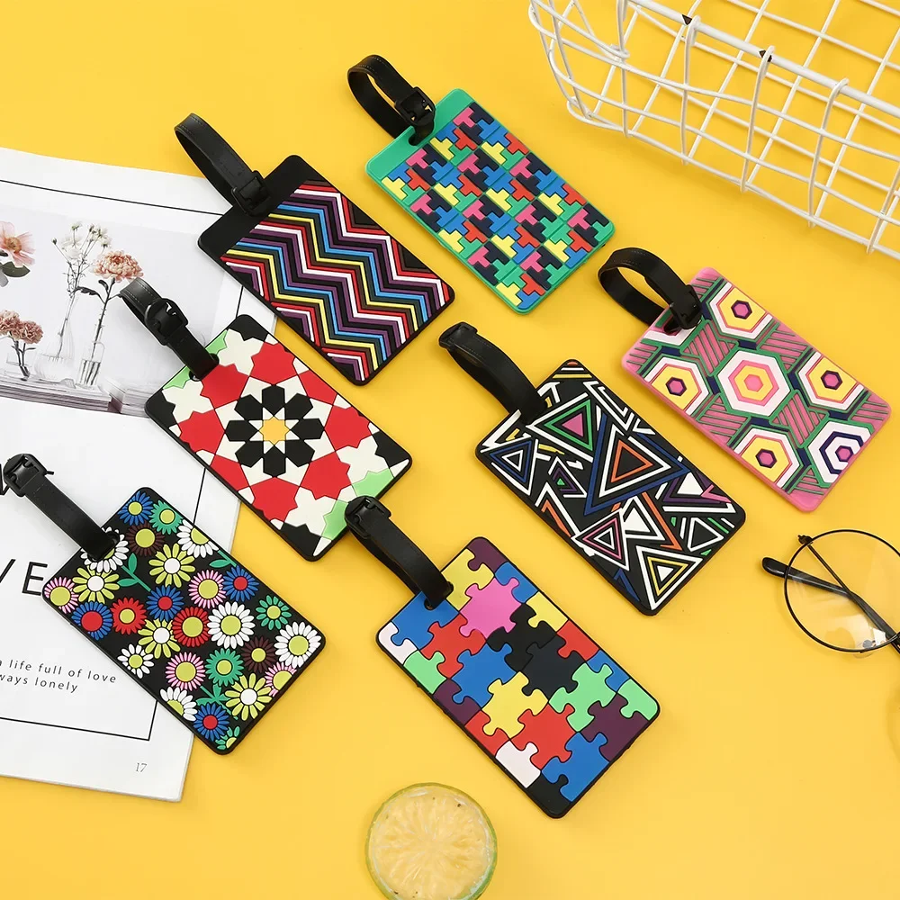 1 buah Tag bagasi geometris ko - Travel Packing Cube ulasan dan harga