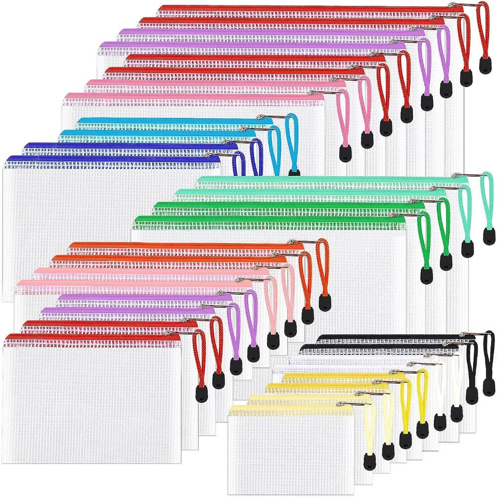 Tas Rias Kosmetik Kantong Rits - Document Organizer Folder ulasan dan harga