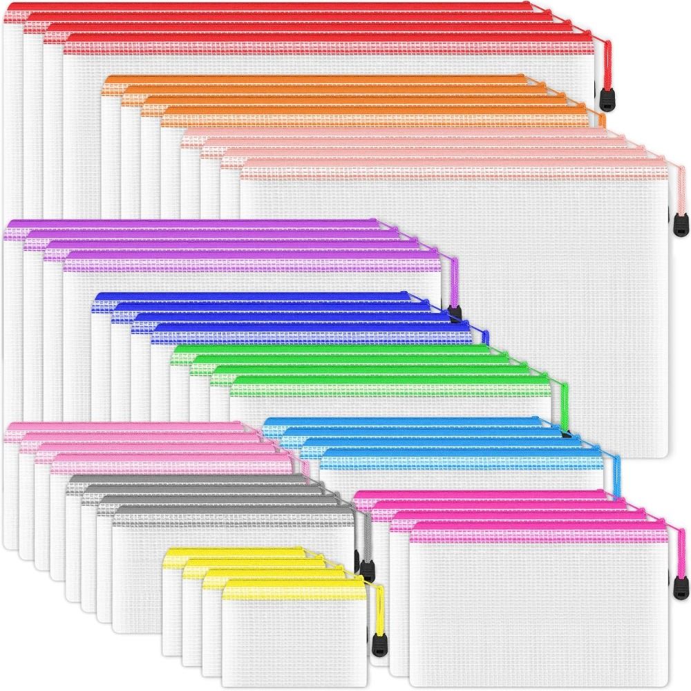 Tas Rias Kosmetik Kantong Rits - Document Organizer Folder ulasan dan harga