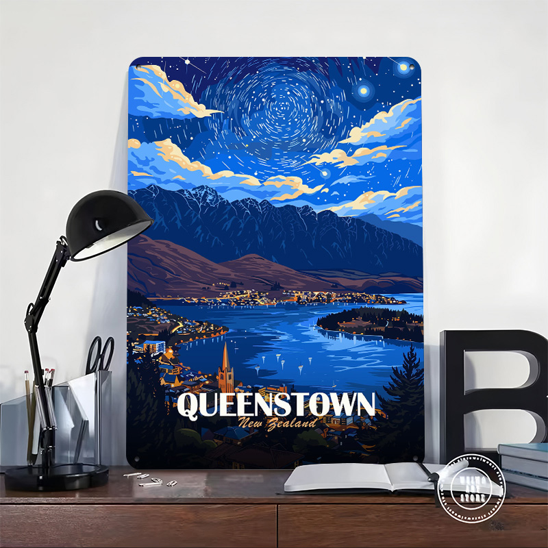 Poster Logam Bertekstur 3D Per - Travel Accessories New Zealand ulasan dan harga