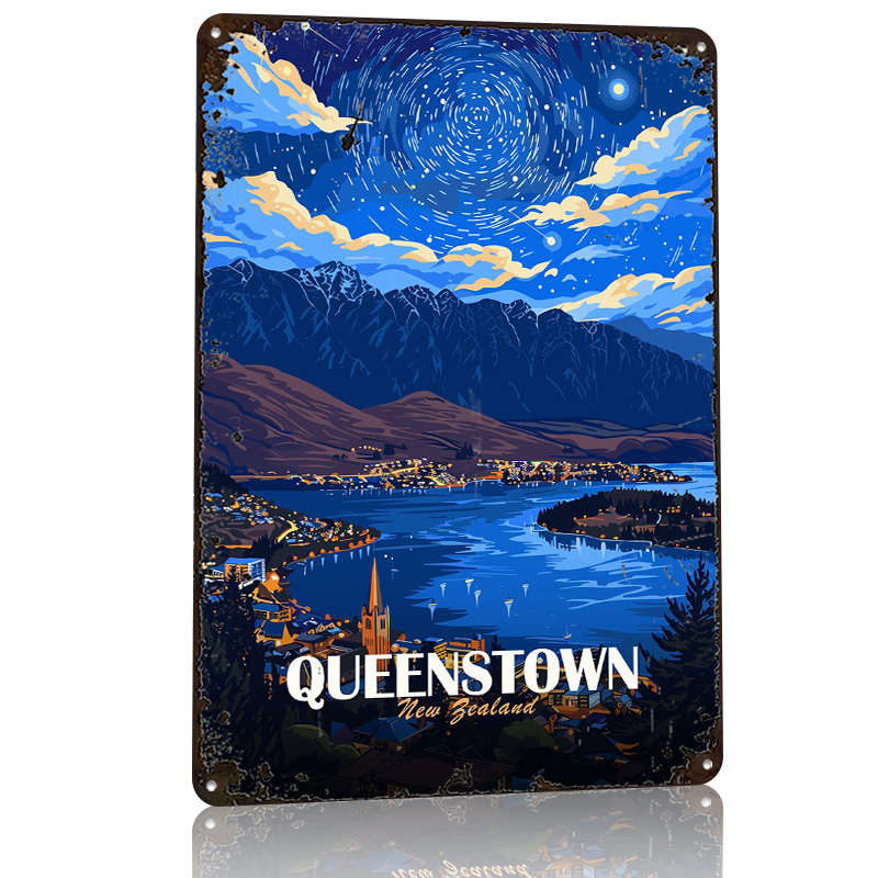 Poster Logam Bertekstur 3D Per - Travel Accessories New Zealand ulasan dan harga