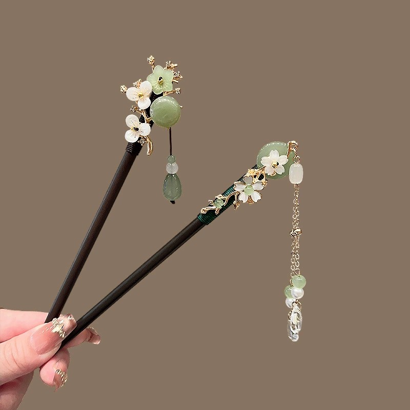 Jepit Rambut Kayu Antik Wanita - Travel Hair Accessories ulasan dan harga