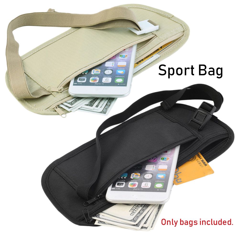 Tas Pinggang Tersembunyi Slim  - Travel Wallet Slim ulasan dan harga