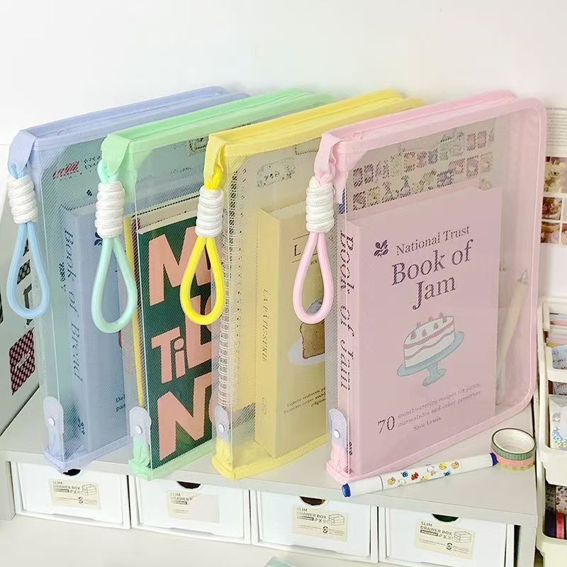 Tas Dokumen Transparan dengan  - Document Organizer Folder ulasan dan harga