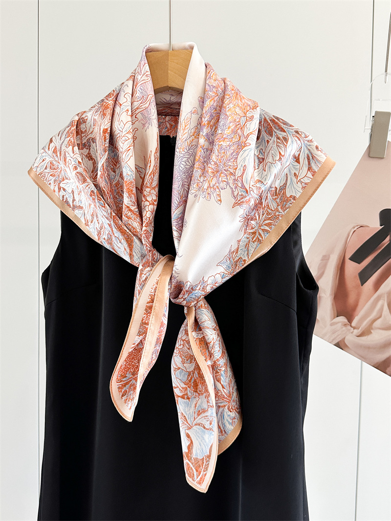 Syal Sutra Lembut Wanita Banda - Travel Hair Accessories ulasan dan harga