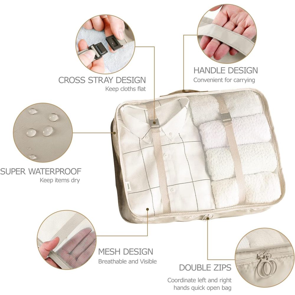 Set Kubus Pengemas atau Organi - Travel Accessories Packing Cubes ulasan dan harga