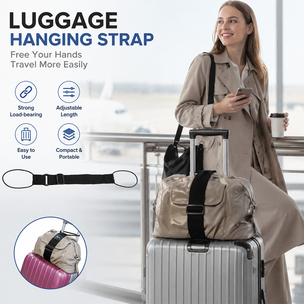 Tali Elastis Bagasi Serbaguna  - Travel Accessories Luggage Straps ulasan dan harga