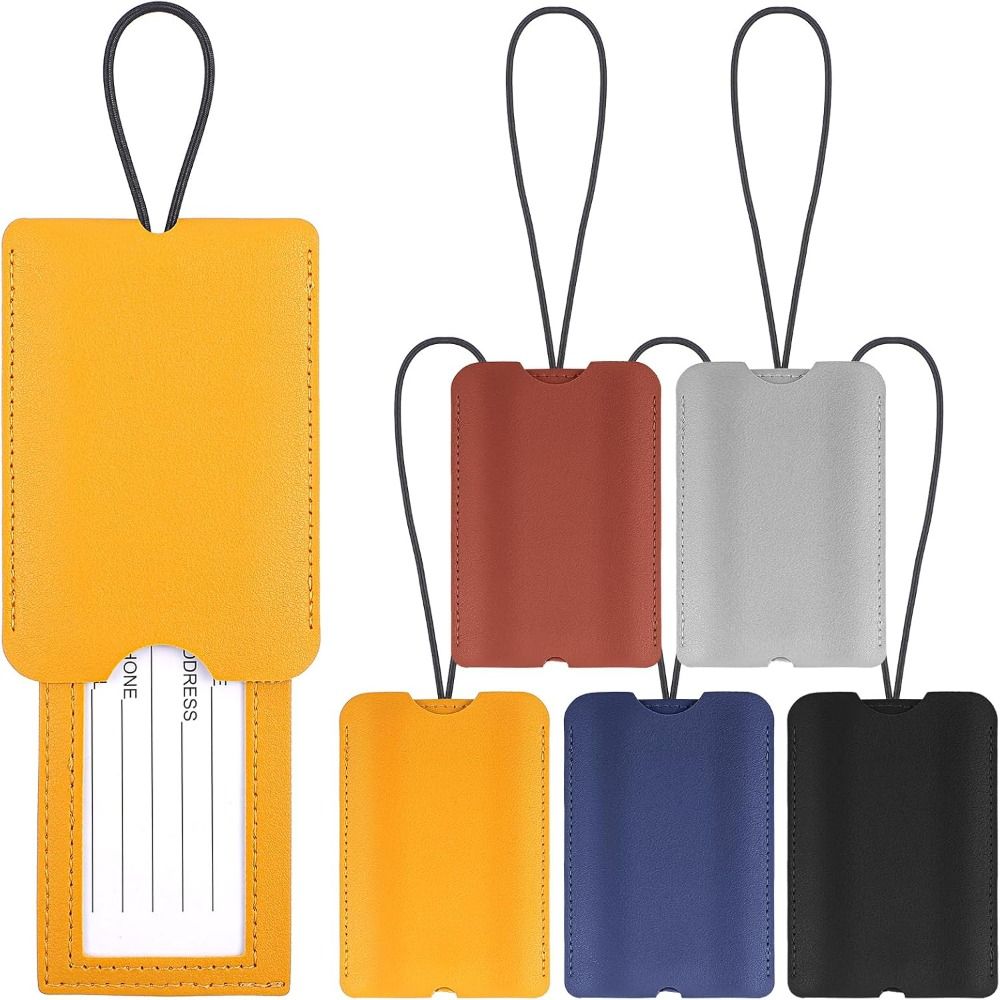 Label Bagasi Kulit PU yang Dap - Travel Accessories Luggage Straps ulasan dan harga
