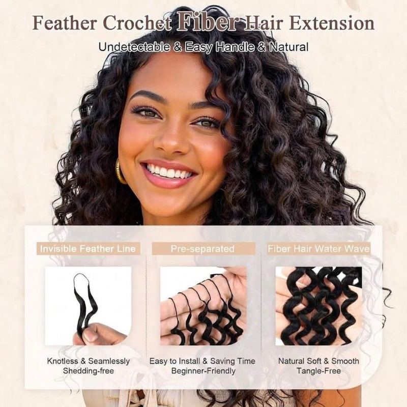 Ekstensi Rambut Sintetis Model - Travel Hair Accessories ulasan dan harga