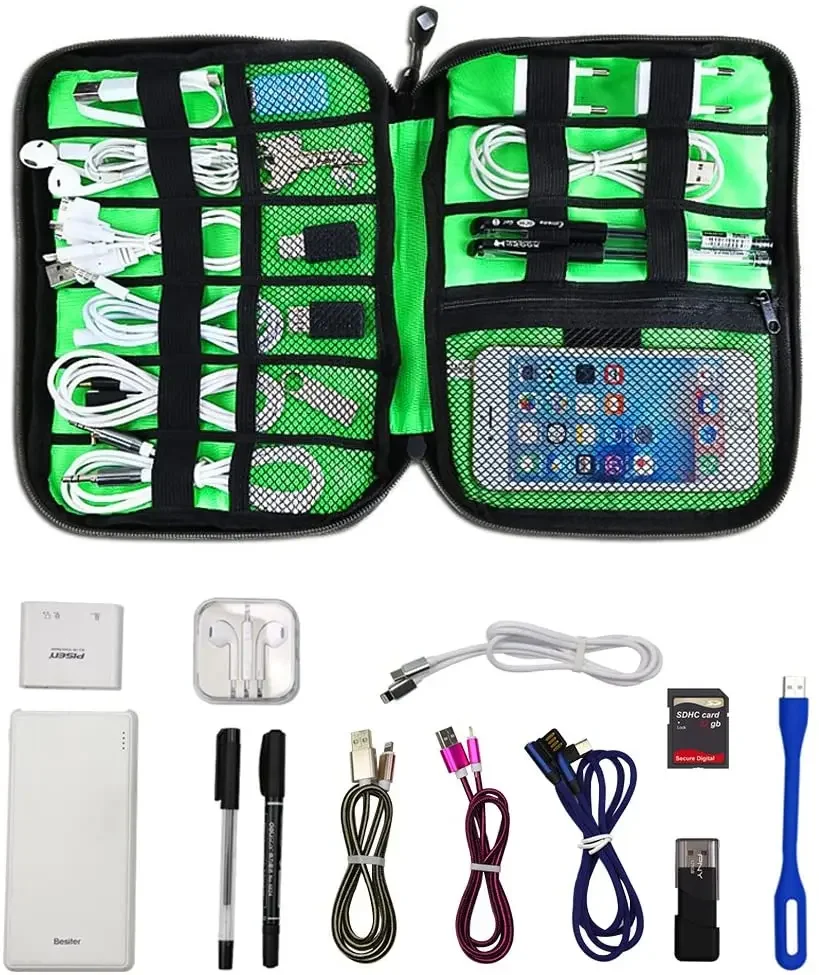 Tas Penyimpanan Pengatur Kabel - Travel Accessories Set ulasan dan harga