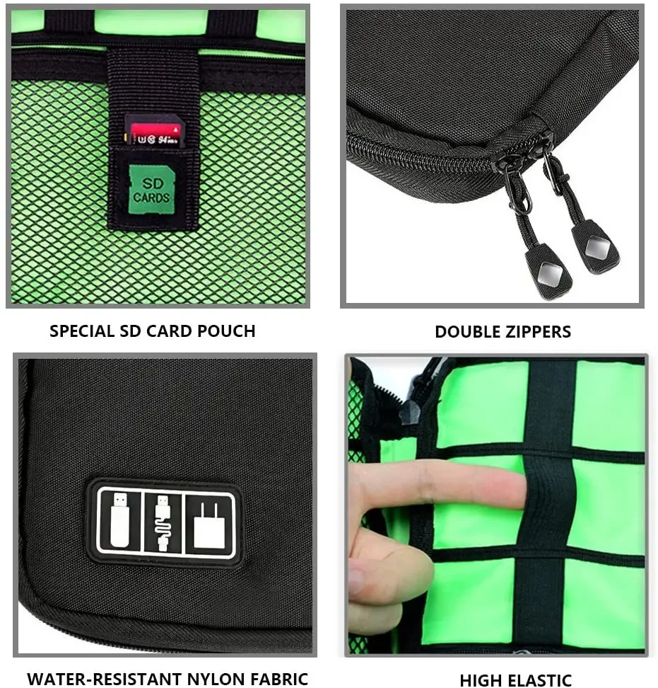 Tas Penyimpanan Pengatur Kabel - Travel Accessories Set ulasan dan harga