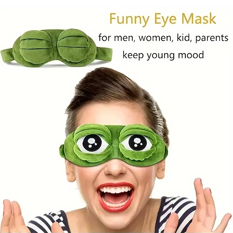Masker Mata Berbentuk Katak Pe - Travel Hair Accessories ulasan dan harga