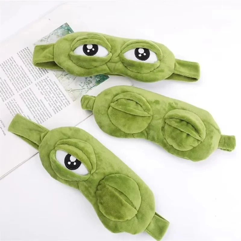Masker Mata Berbentuk Katak Pe - Travel Hair Accessories ulasan dan harga